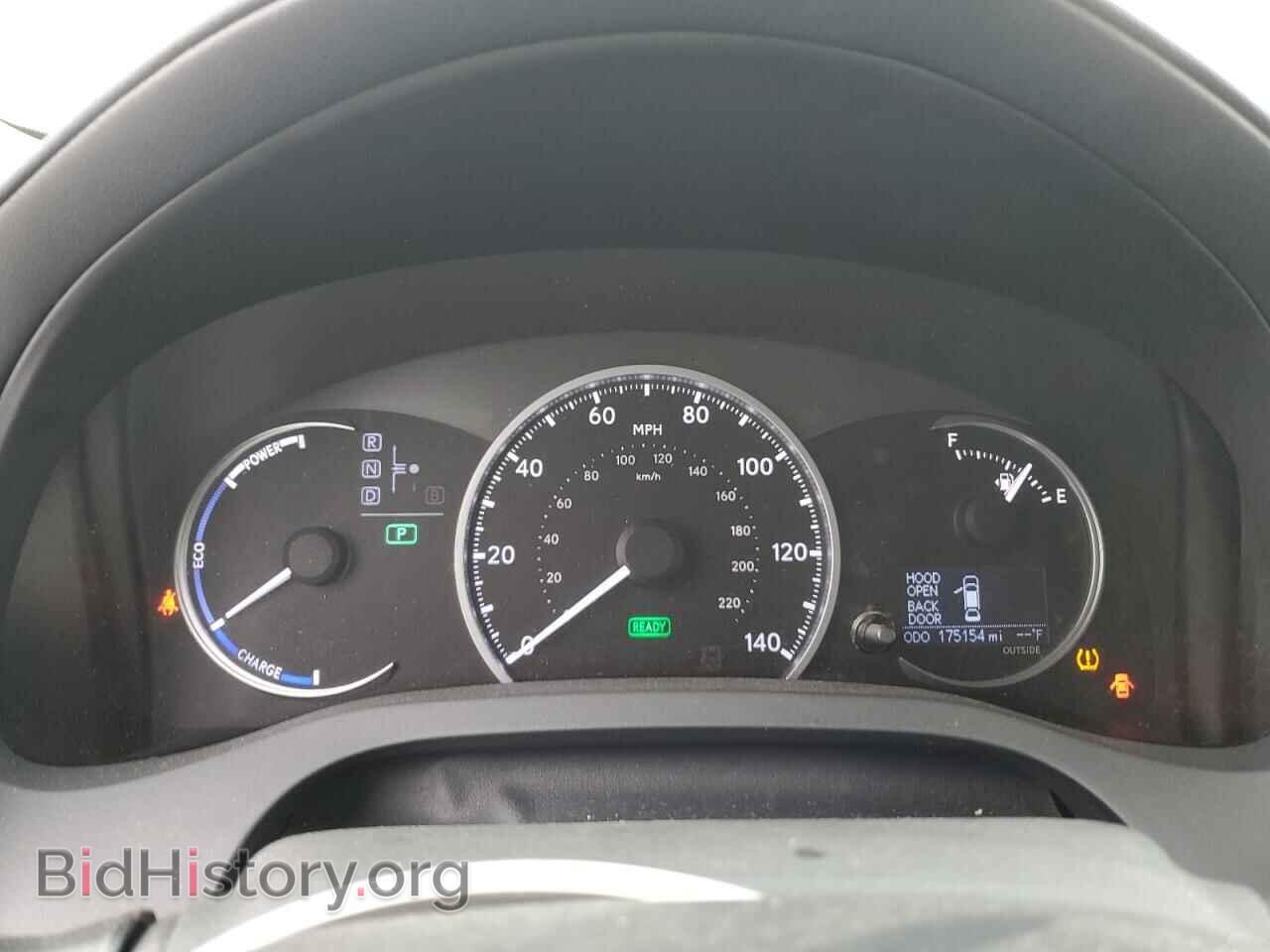 2012 LEXUS CT 200 - VIN: JTHKD5BH3C2112165 - Фото 9