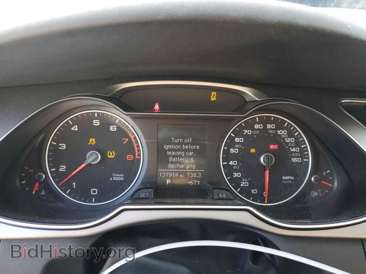 2014 AUDI A4 - VIN: WAUBFAFL7EN035897 - Фото 9