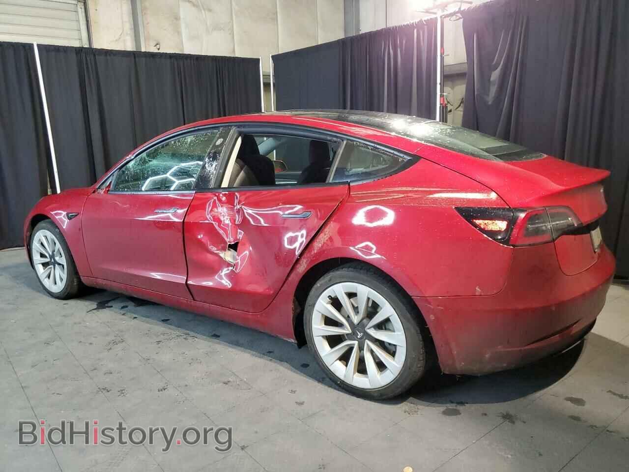 2022 TESLA MODEL 3 - VIN: 5YJ3E1EA6NF304366 - Фото 2
