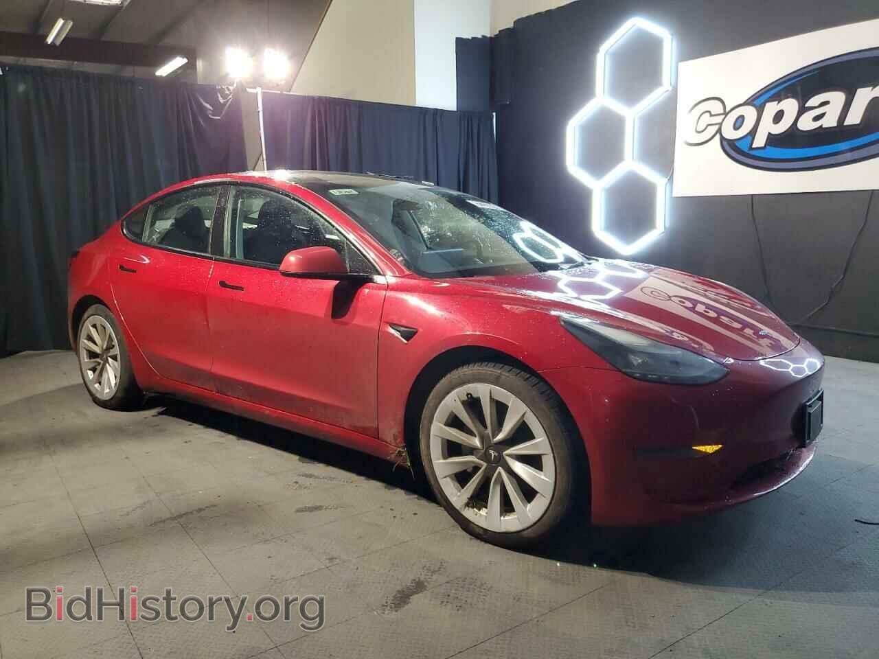 2022 TESLA MODEL 3 - VIN: 5YJ3E1EA6NF304366 - Фото 4