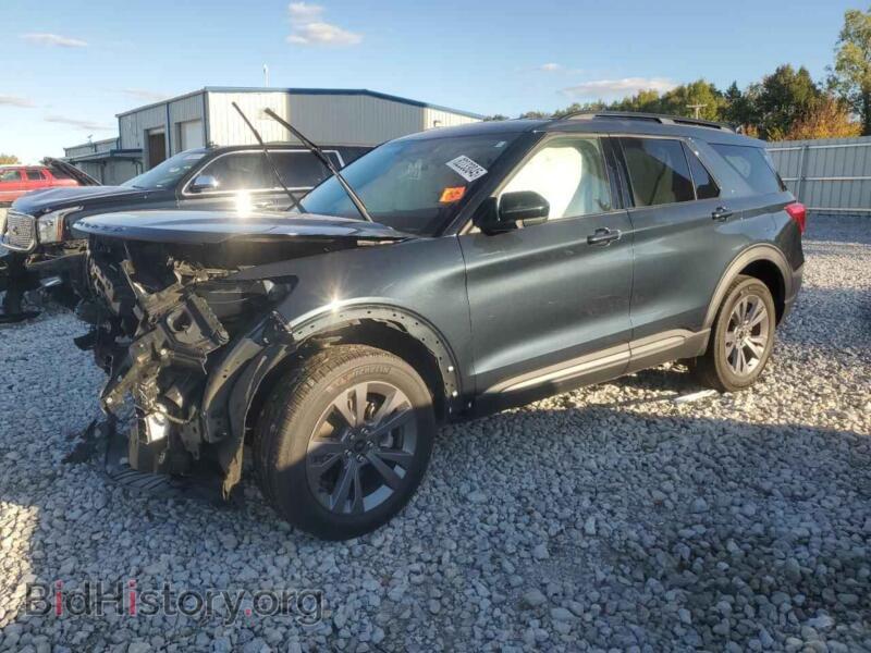 2022 Ford EXPLORER XLT (VIN 1FMSK8DH7NGC20392) — фото 1 из 14, Copart, повреждение: передняя часть
