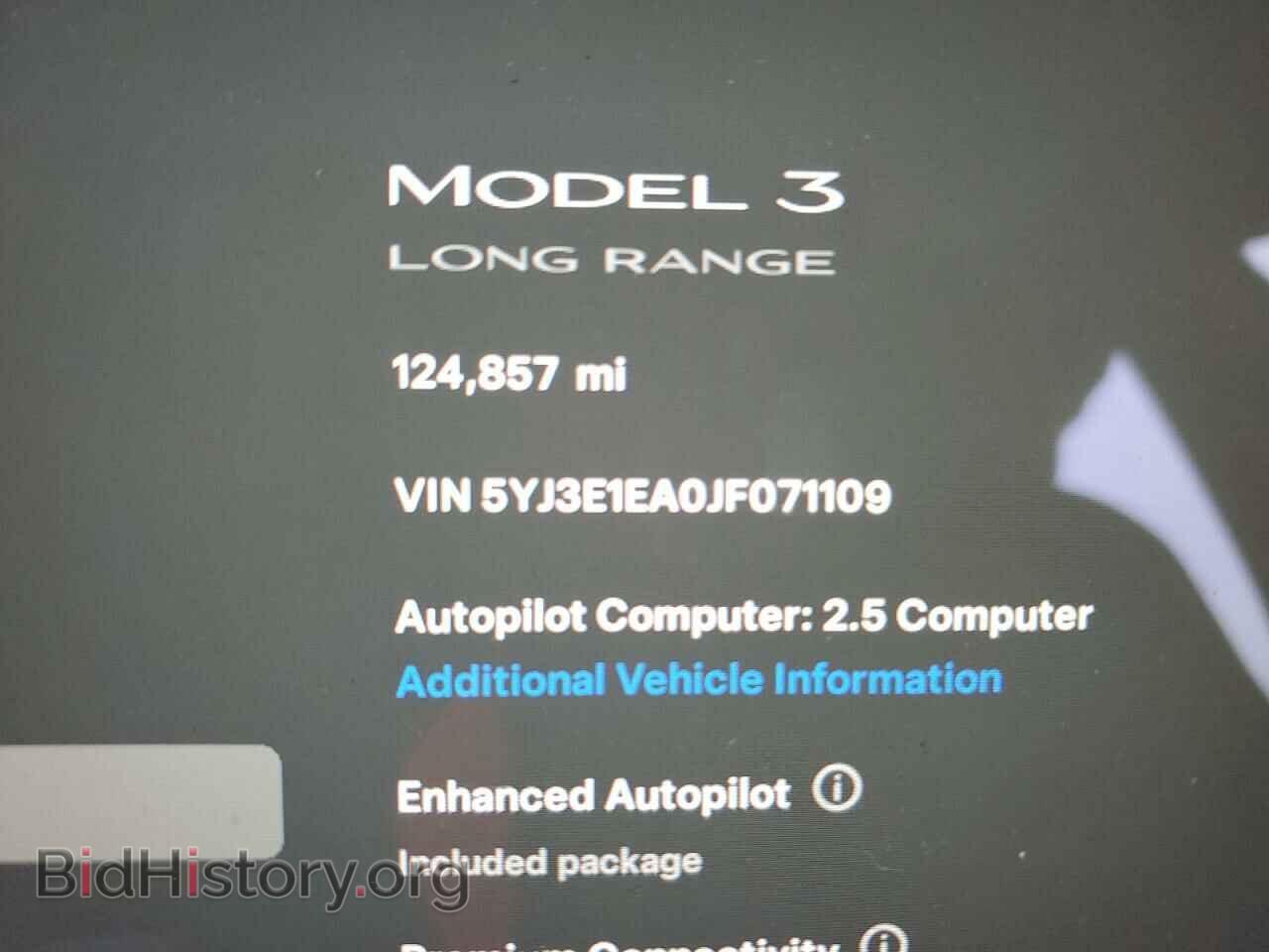 2018 TESLA MODEL 3 - VIN: 5YJ3E1EA0JF071109 - Фото 9
