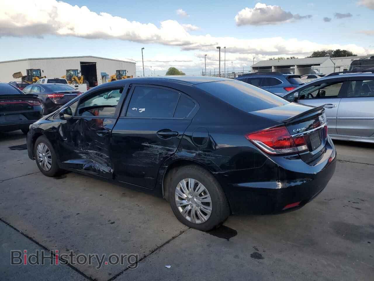 2013 HONDA CIVIC - VIN: 19XFB2F58DE207476 - Фото 2