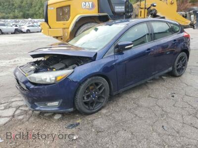 2016 Ford FOCUS SE, blue — VIN 1FADP3K27GL376903, Copart