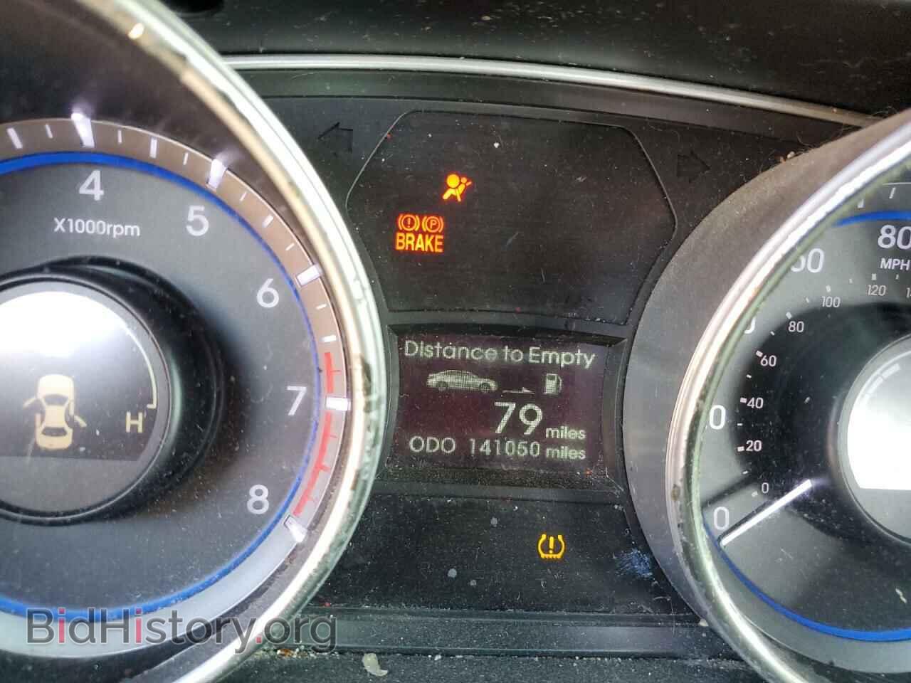 2012 HYUNDAI SONATA - VIN: 5NPEC4AC7CH350276 - Фото 9