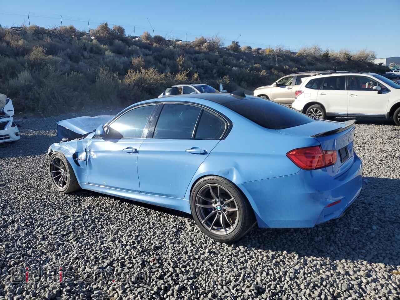 2015 BMW M3 - VIN: WBS3C9C59FP805701 - Фото 2