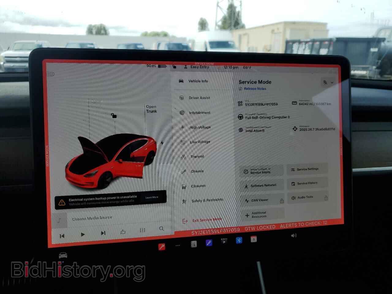2020 TESLA MODEL 3 - VIN: 5YJ3E1EB9LF617059 - Фото 9