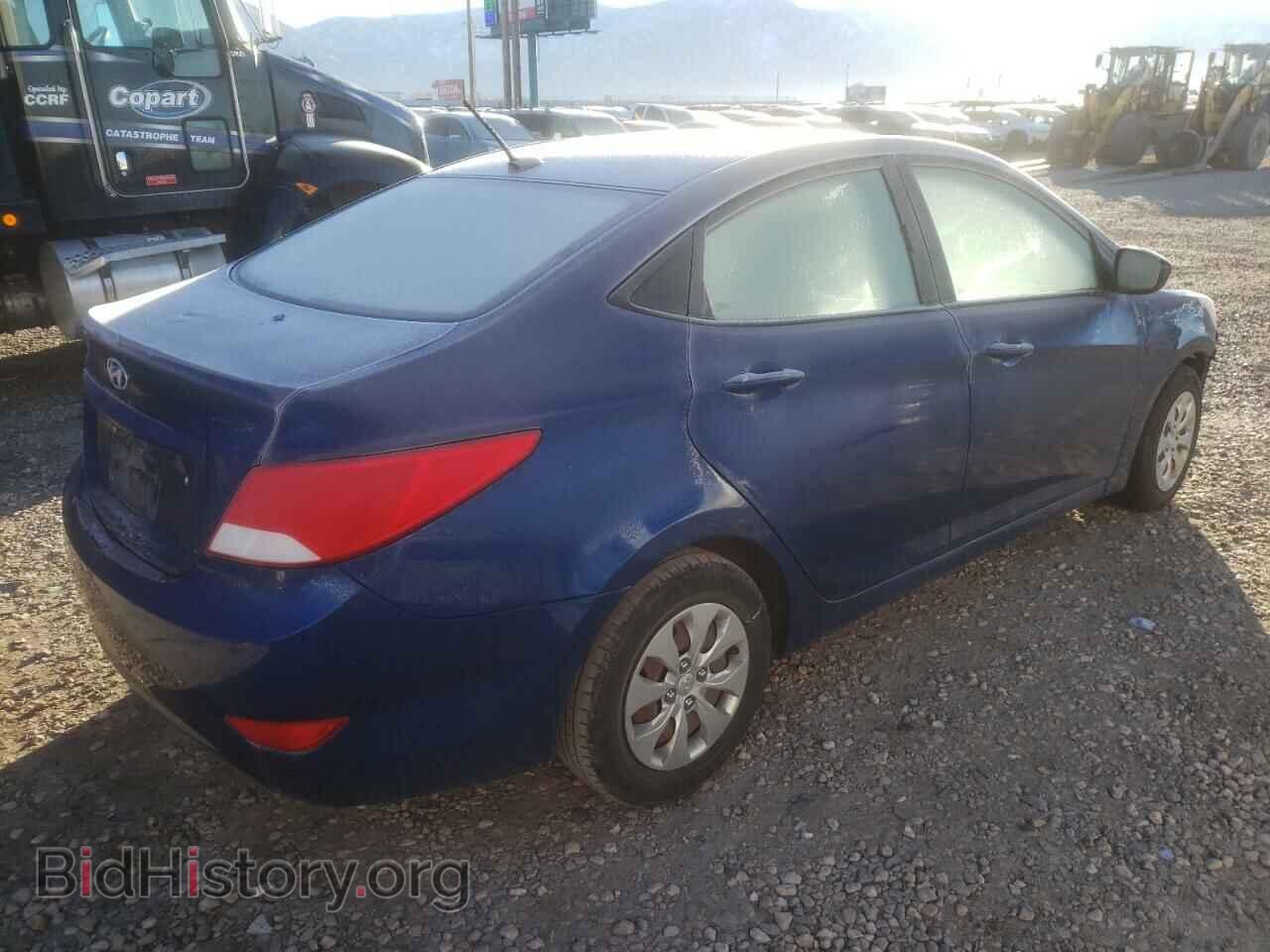2016 HYUNDAI ACCENT - VIN: KMHCT4AE4GU999985 - Фото 3