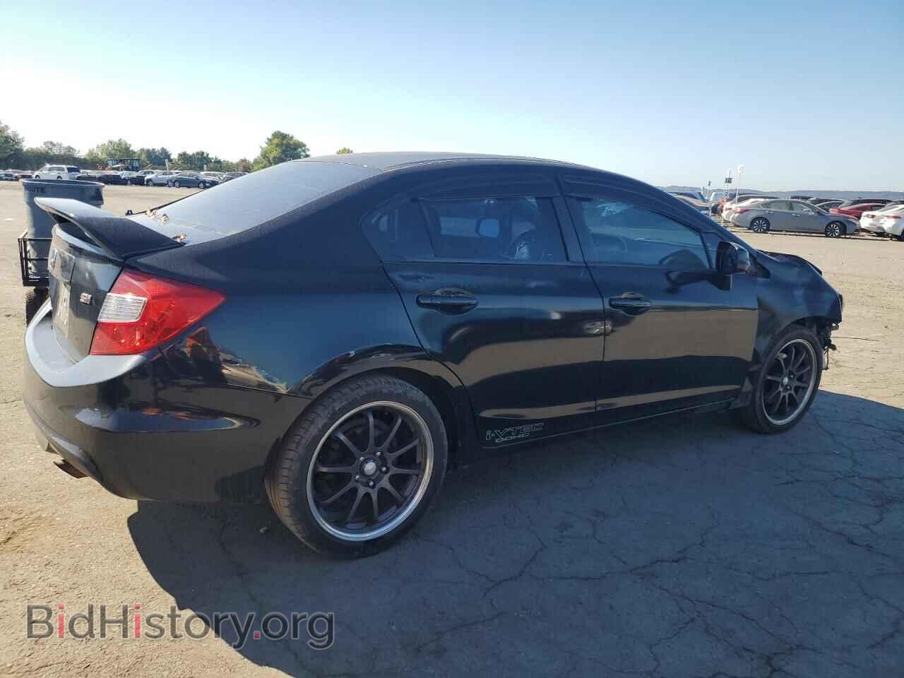 2012 HONDA CIVIC - VIN: 2HGFB6E52CH702673 - Фото 3