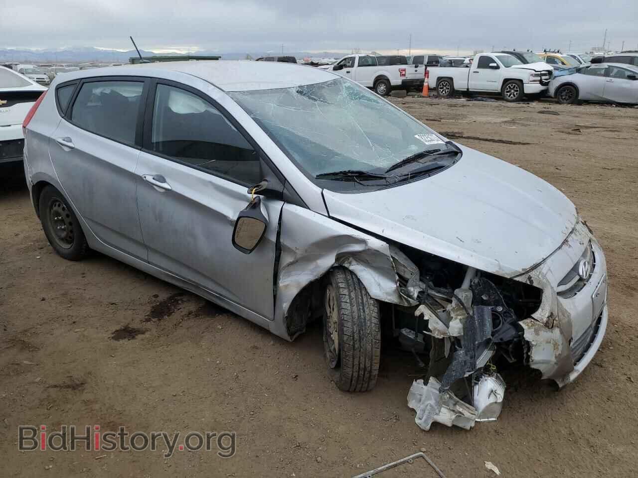 2015 HYUNDAI ACCENT - VIN: KMHCT5AE8FU204389 - Фото 4