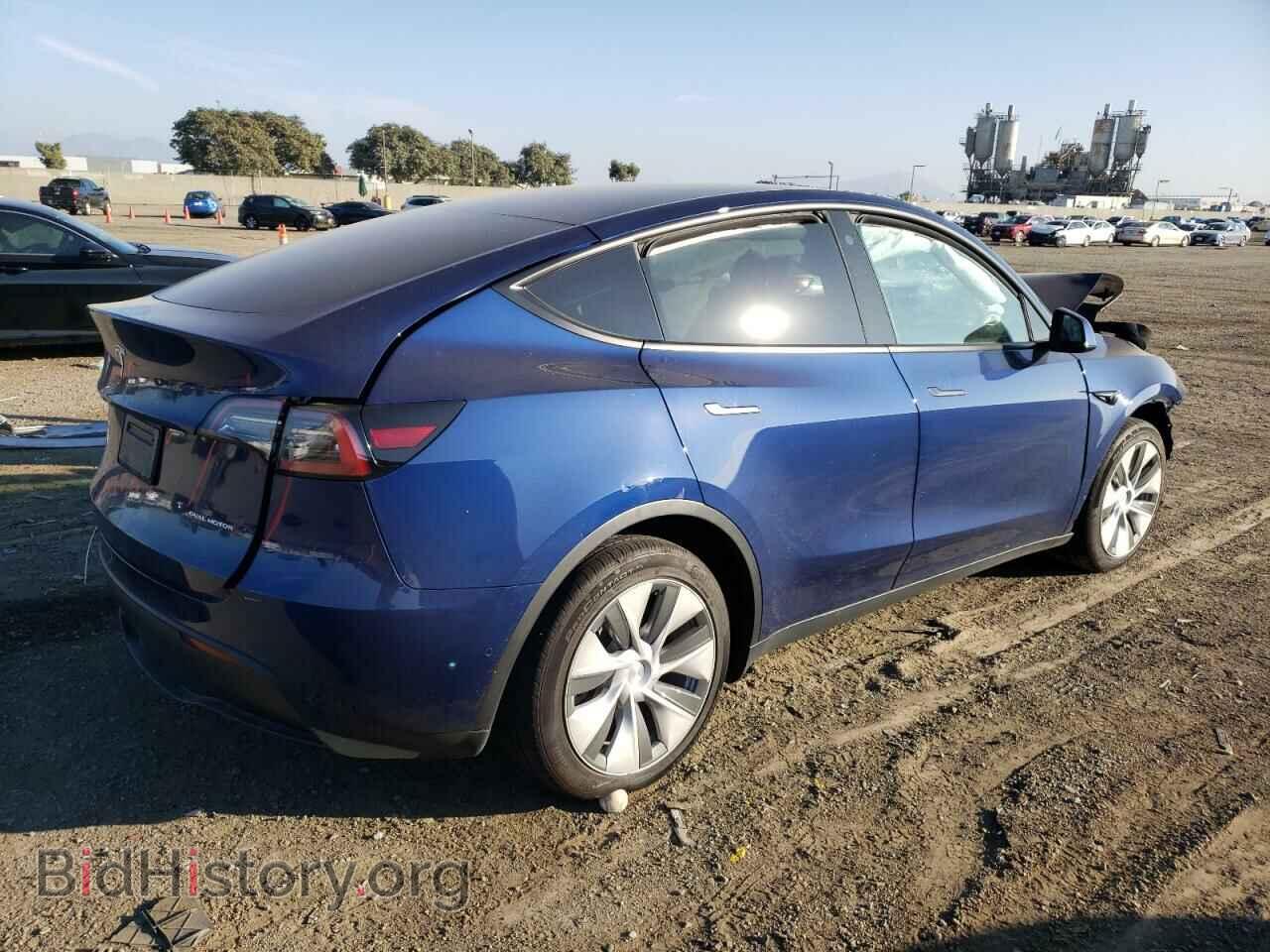 2022 TESLA MODEL Y - VIN: 7SAYGDEE3NF422432 - Фото 3