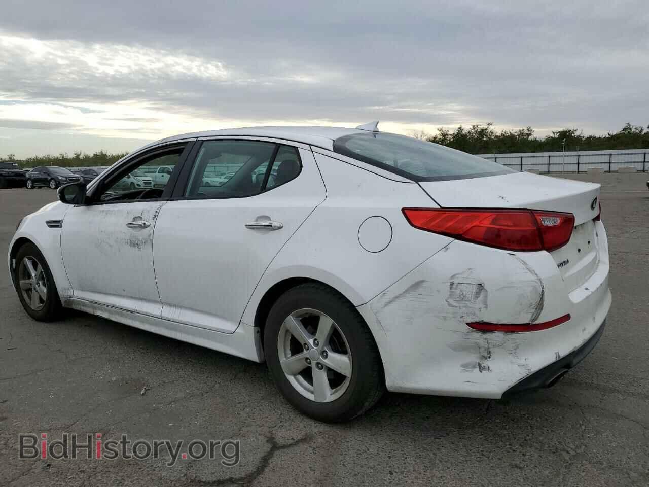 2015 KIA OPTIMA - VIN: KNAGM4A76F5644164 - Фото 2