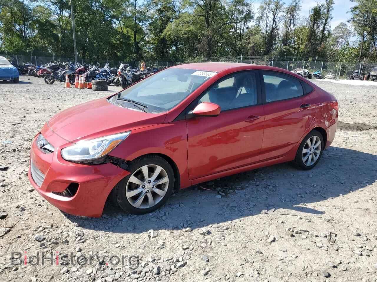 Фотография KMHCU4AE7EU702377 - HYUNDAI ACCENT 2014