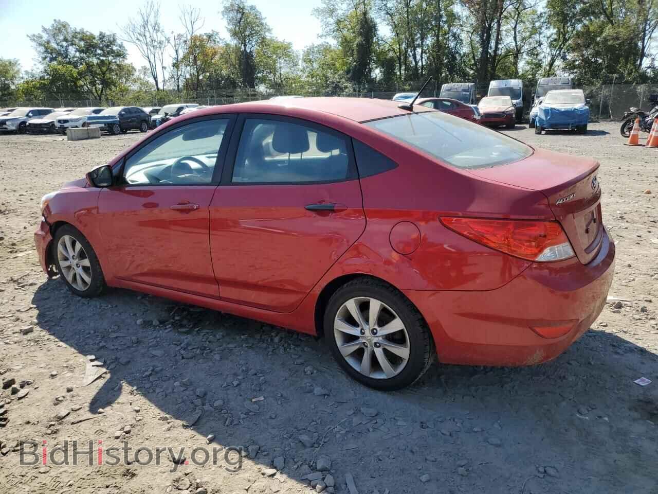 2014 HYUNDAI ACCENT - VIN: KMHCU4AE7EU702377 - Фото 2