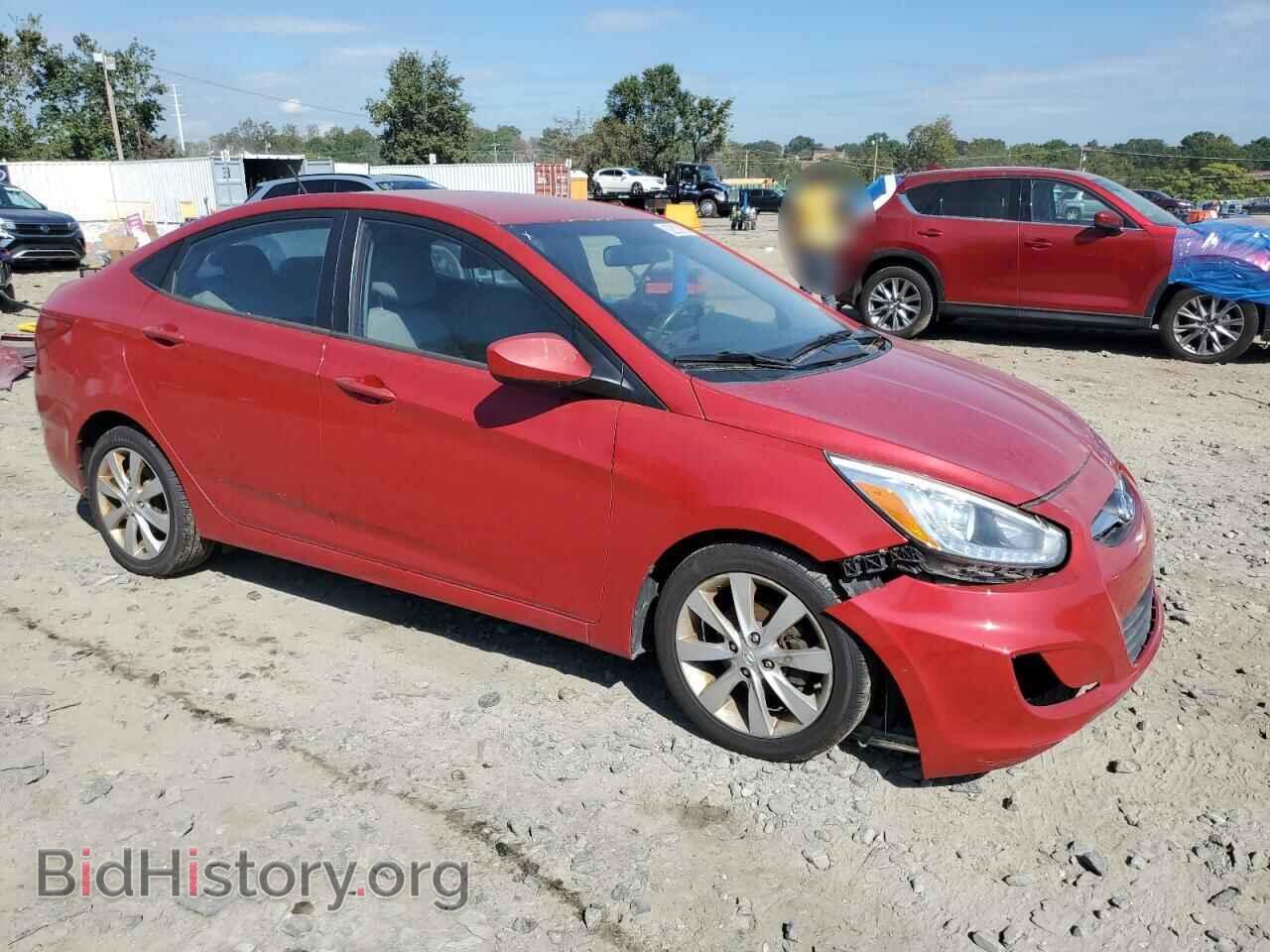 2014 HYUNDAI ACCENT - VIN: KMHCU4AE7EU702377 - Фото 4