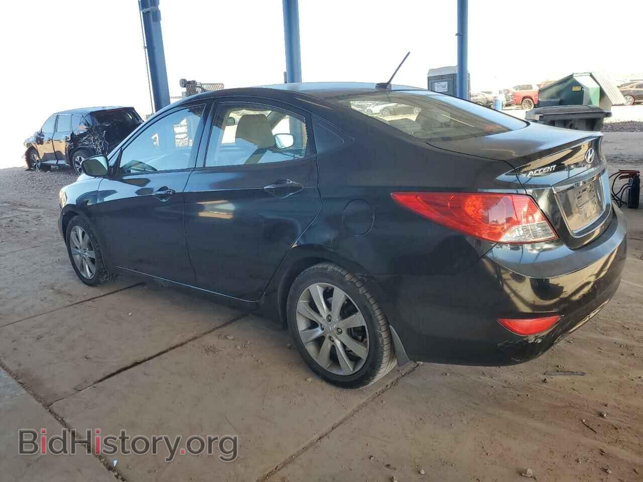 2013 HYUNDAI ACCENT - VIN: KMHCU4AE6DU463015 - Фото 2
