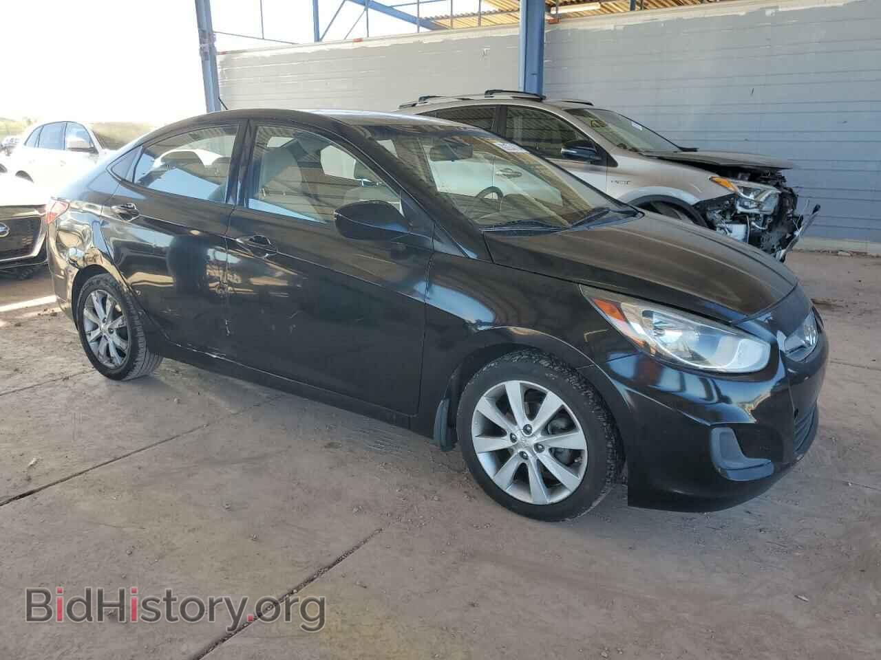 2013 HYUNDAI ACCENT - VIN: KMHCU4AE6DU463015 - Фото 4