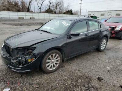 2013 Chrysler 200 200 Tourin, черный — VIN 1C3CCBBG4DN531922, Copart