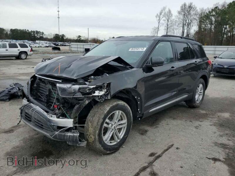 2023 Ford EXPLORER XLT (VIN 1FMSK7DH0PGA26686) — фото 1 из 14, Copart, повреждение: передняя часть