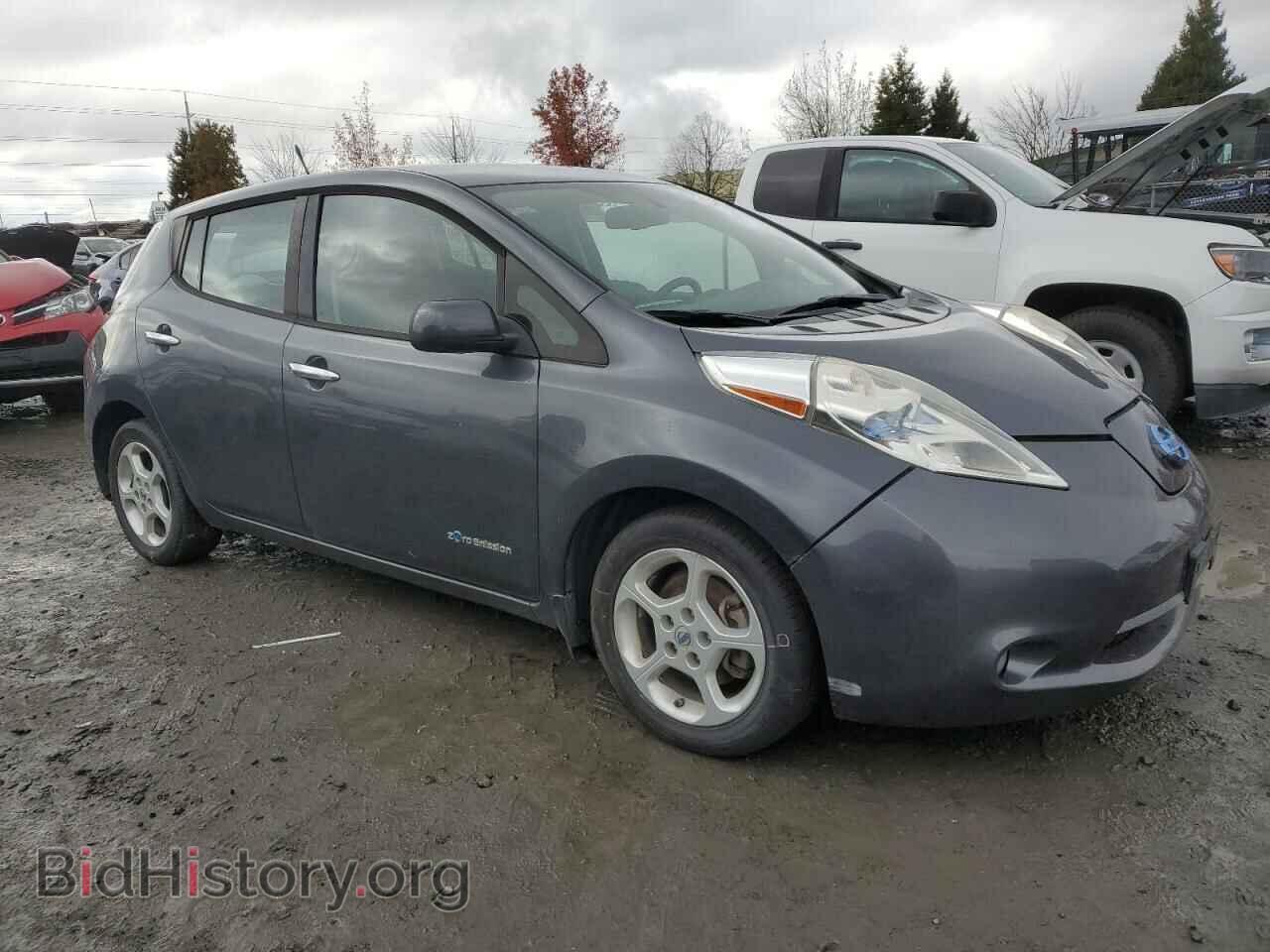 2013 NISSAN LEAF - VIN: 1N4AZ0CP6DC406376 - Фото 4