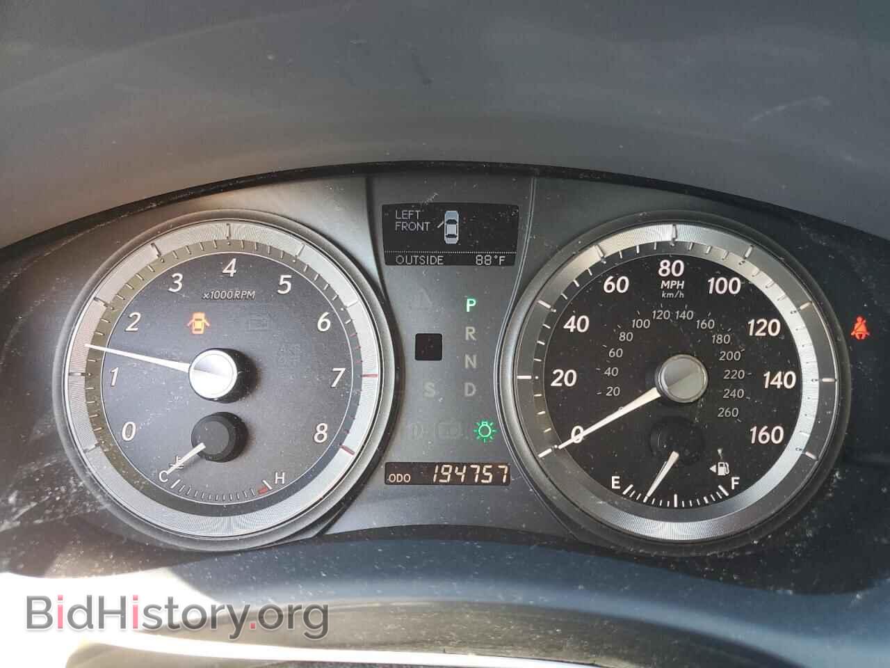 2007 LEXUS ES350 - VIN: JTHBJ46G372014442 - Фото 9