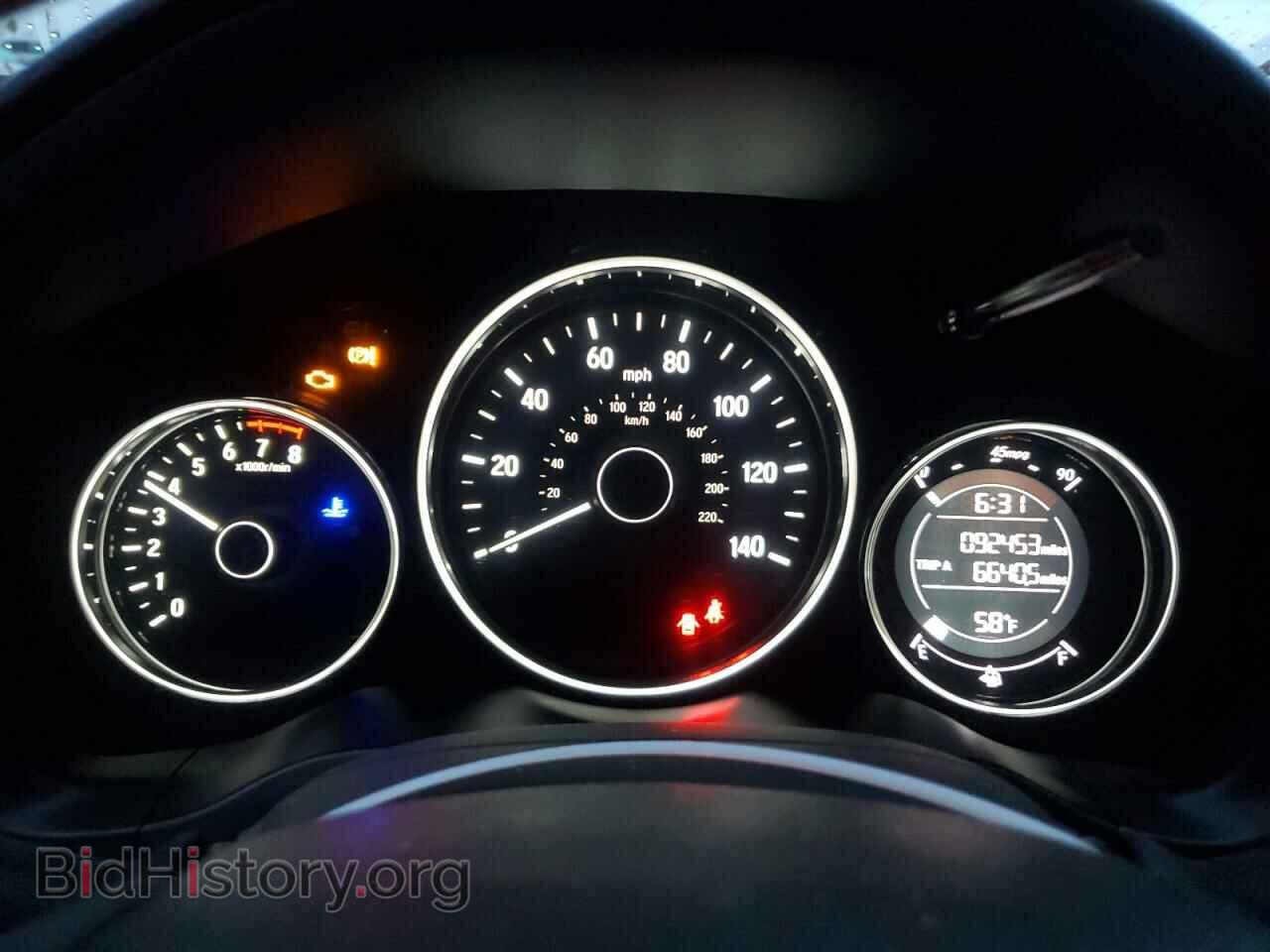 2017 HONDA HR-V - VIN: 3CZRU5G51HM723630 - Фото 9