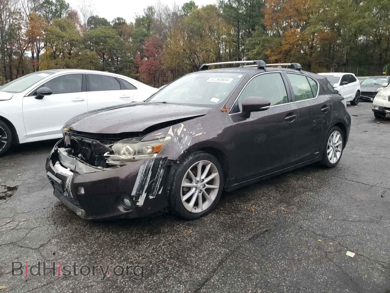 Photo JTHKD5BH6C2047361 - LEXUS CT 200 2012