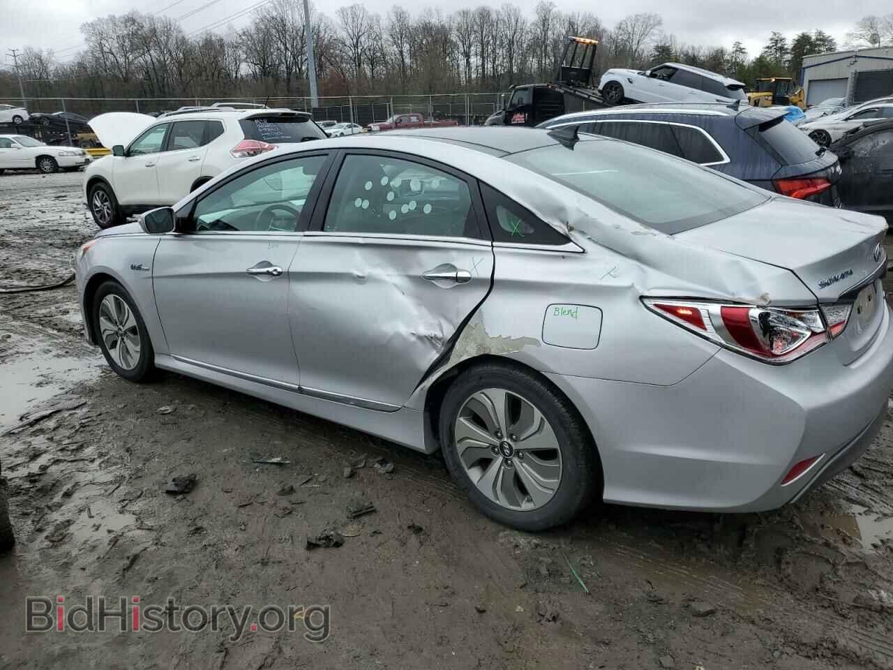 2014 HYUNDAI SONATA - VIN: KMHEC4A48EA109907 - Фото 2