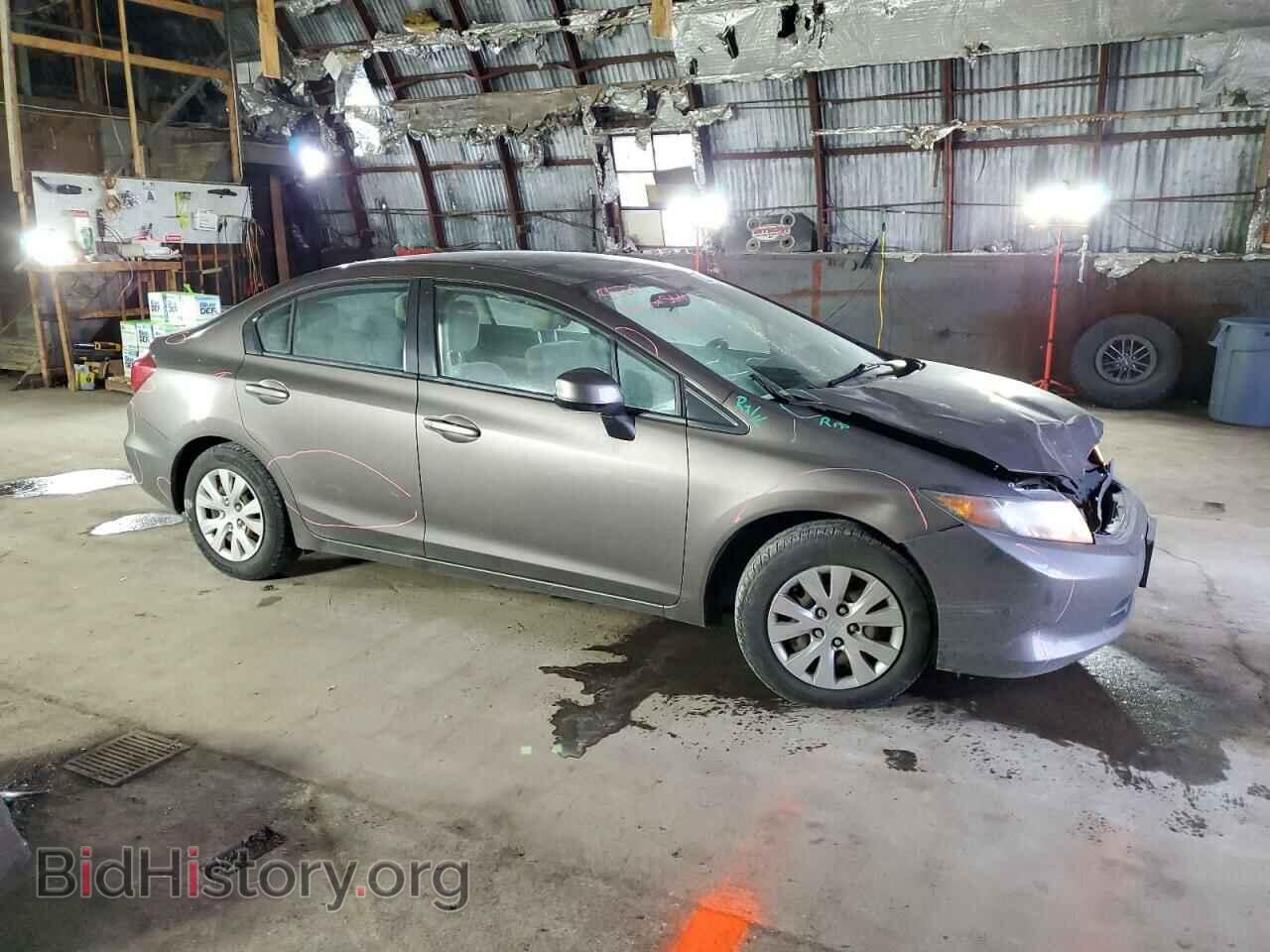 2012 HONDA CIVIC - VIN: 2HGFB2F59CH536711 - Фото 4