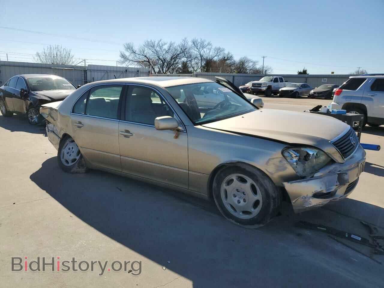 2001 LEXUS LS430 - VIN: JTHBN30F310040136 - Фото 4
