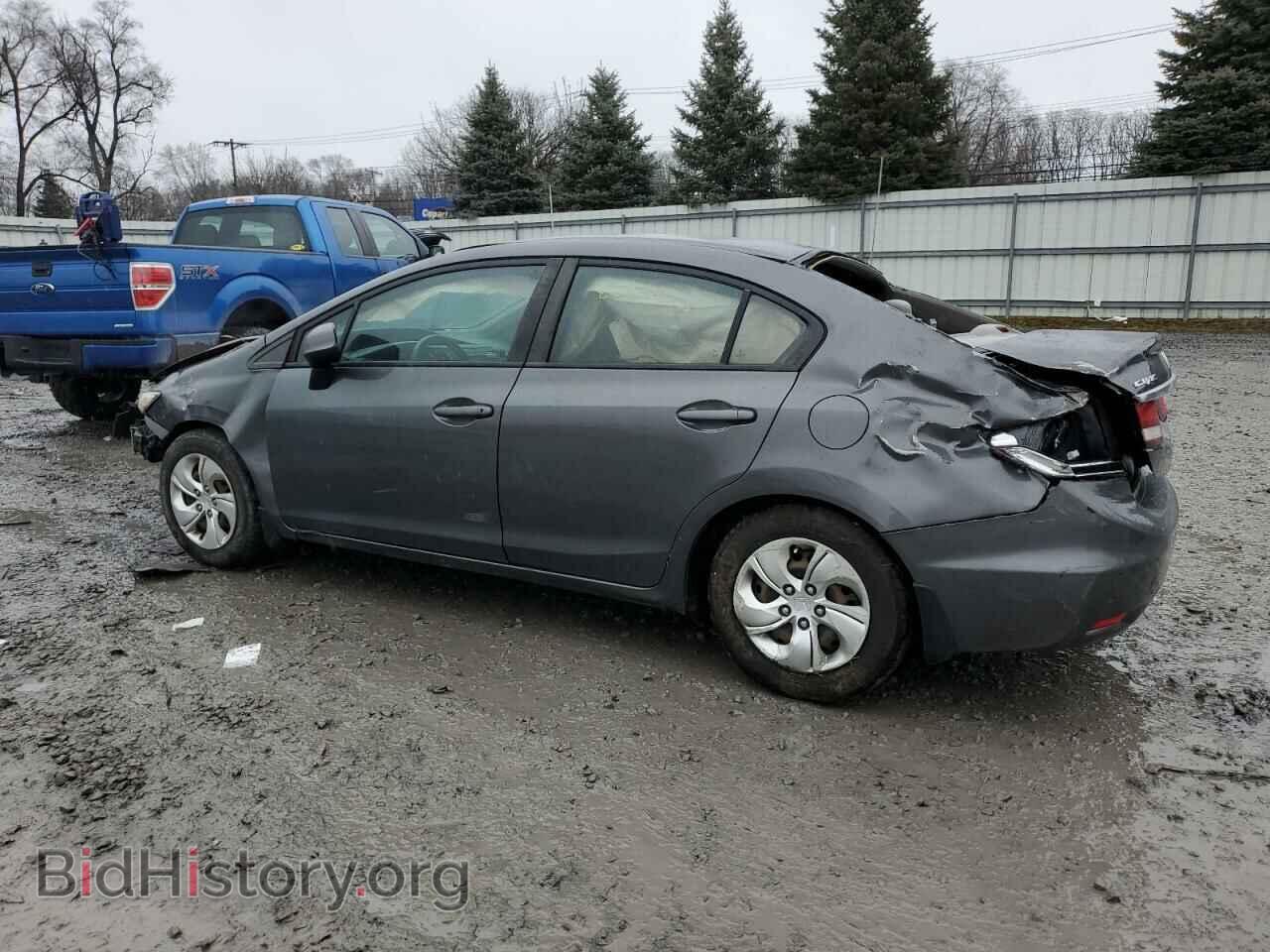 2013 HONDA CIVIC - VIN: 2HGFB2F57DH581454 - Фото 2