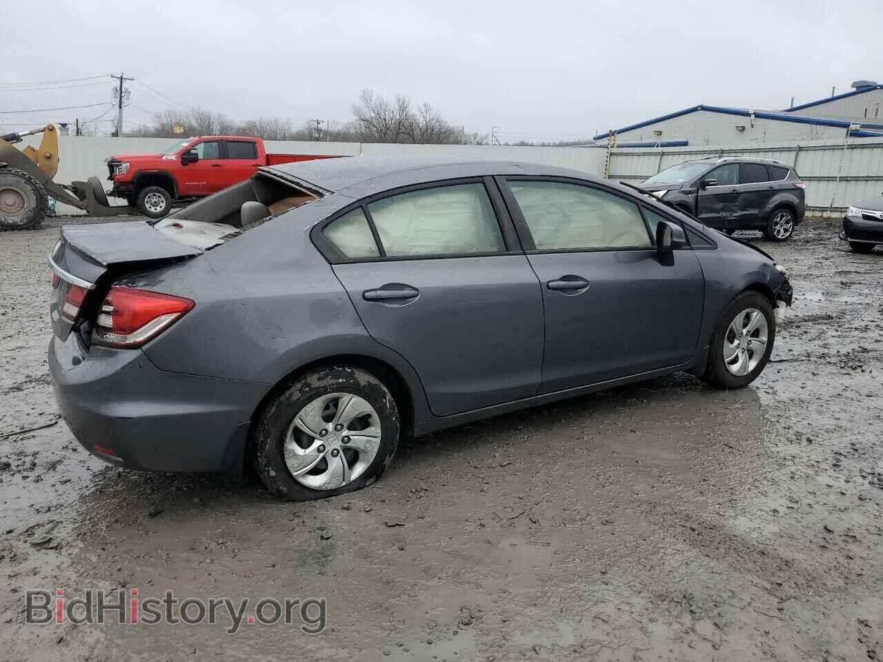 2013 HONDA CIVIC - VIN: 2HGFB2F57DH581454 - Фото 3