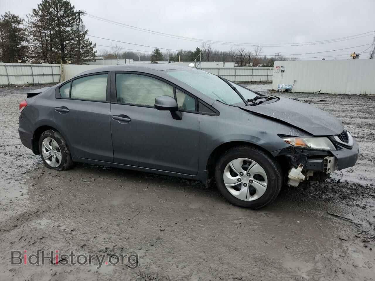 2013 HONDA CIVIC - VIN: 2HGFB2F57DH581454 - Фото 4