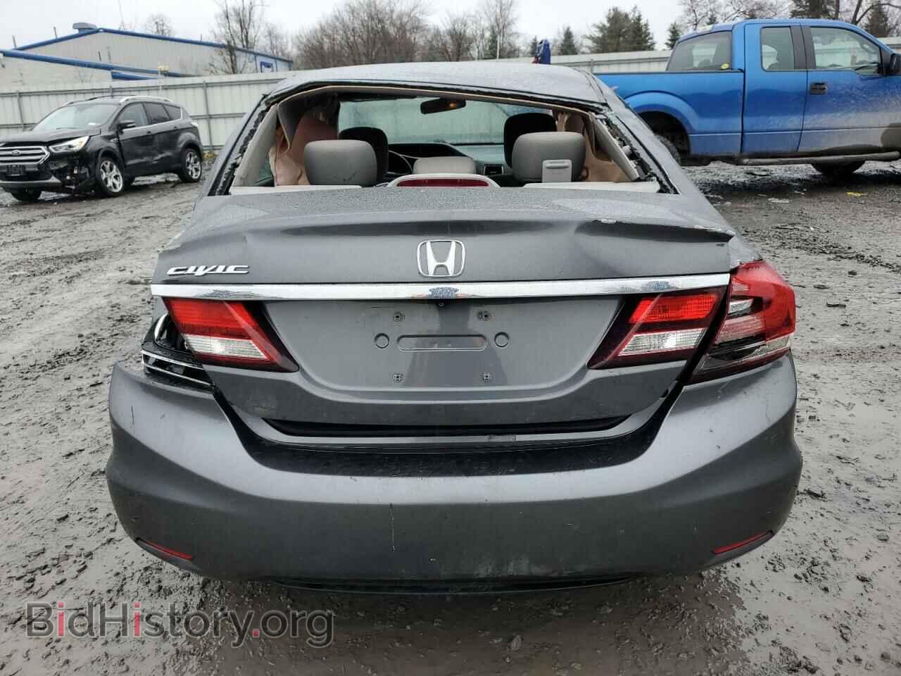 2013 HONDA CIVIC - VIN: 2HGFB2F57DH581454 - Фото 6