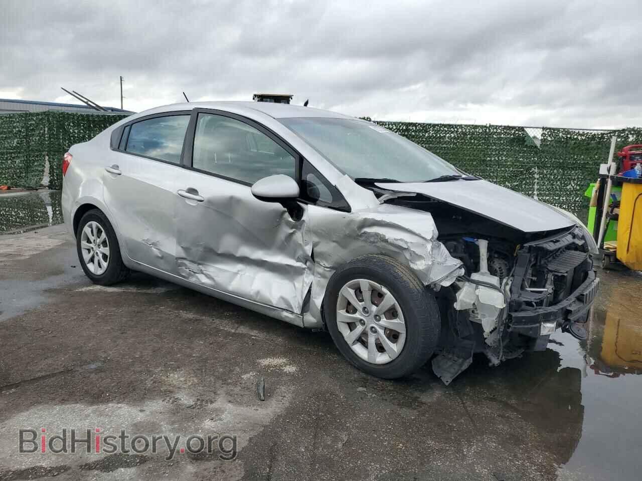 2014 KIA RIO - VIN: KNADM4A3XE6350517 - Фото 4
