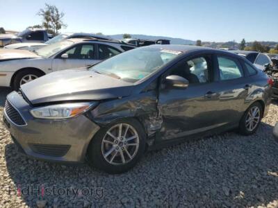 2017 Ford FOCUS SE, gray — VIN 1FADP3F27HL253601, Copart