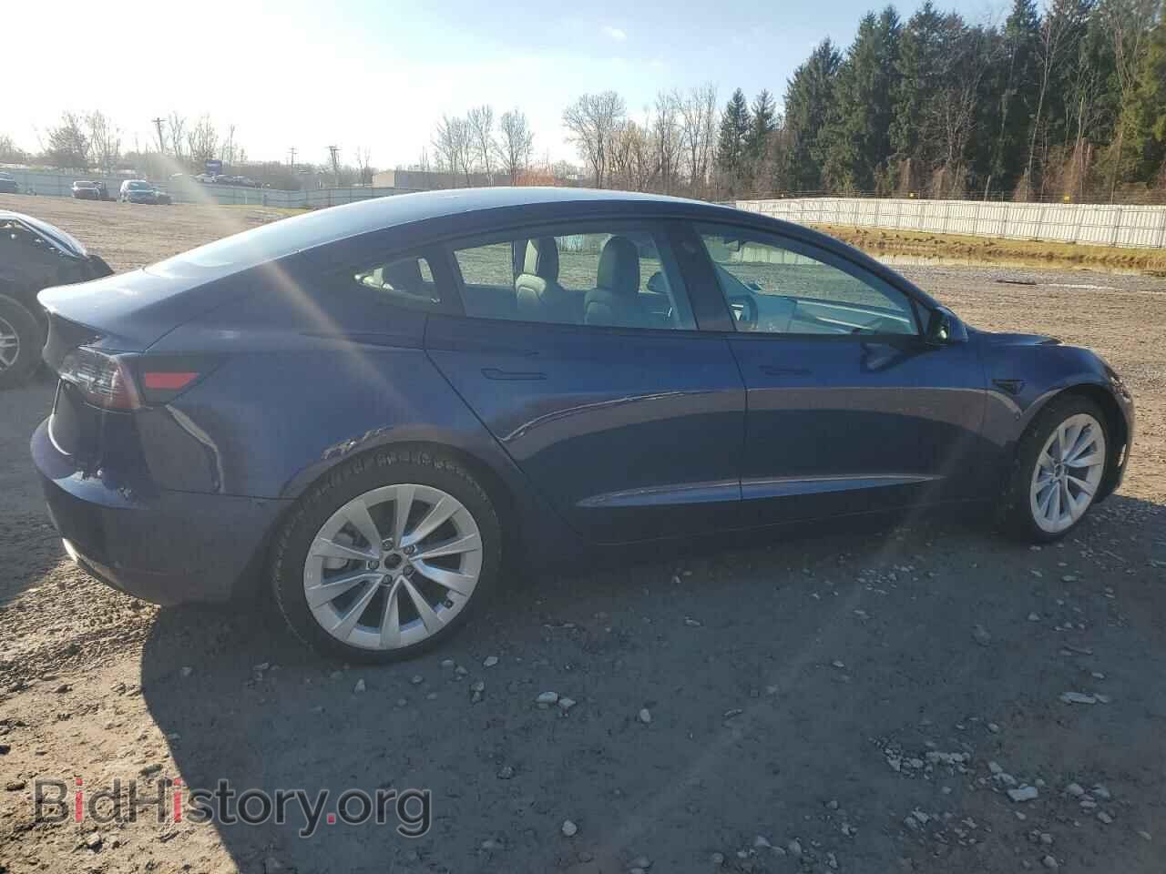 2022 TESLA MODEL 3 - VIN: 5YJ3E1EA8NF186871 - Фото 3