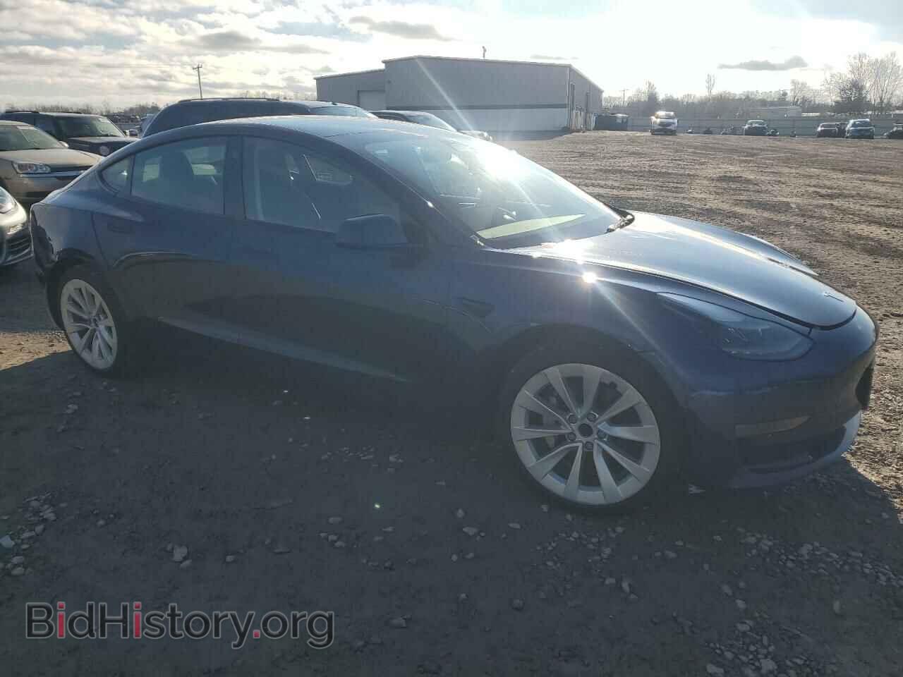 2022 TESLA MODEL 3 - VIN: 5YJ3E1EA8NF186871 - Фото 4