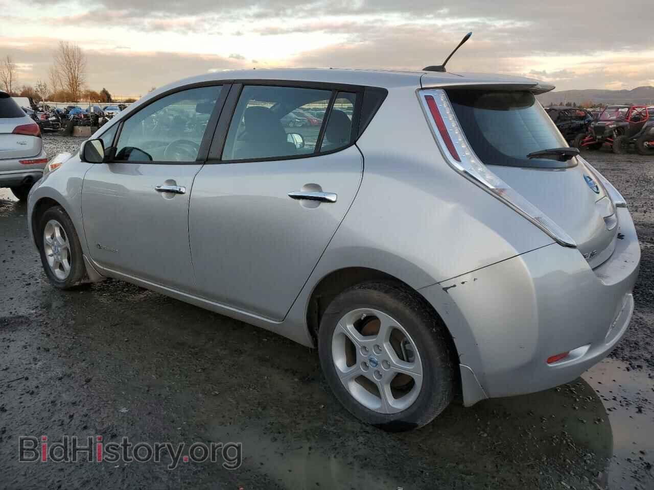 2013 NISSAN LEAF - VIN: 1N4AZ0CP2DC404270 - Фото 2