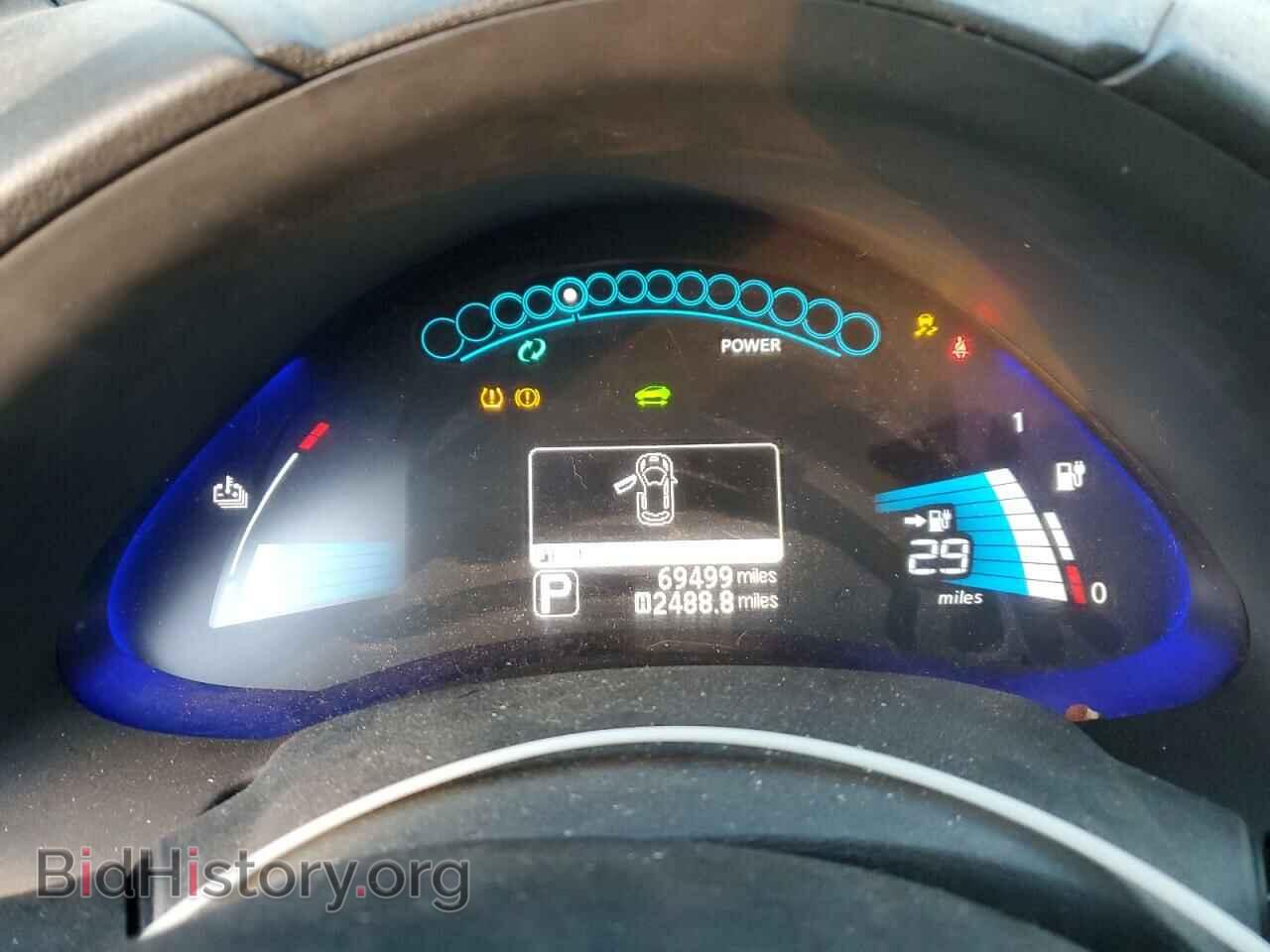 2013 NISSAN LEAF - VIN: 1N4AZ0CP2DC404270 - Фото 9