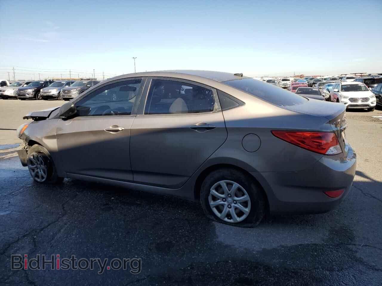 2014 HYUNDAI ACCENT - VIN: KMHCT4AE4EU628533 - Фото 2