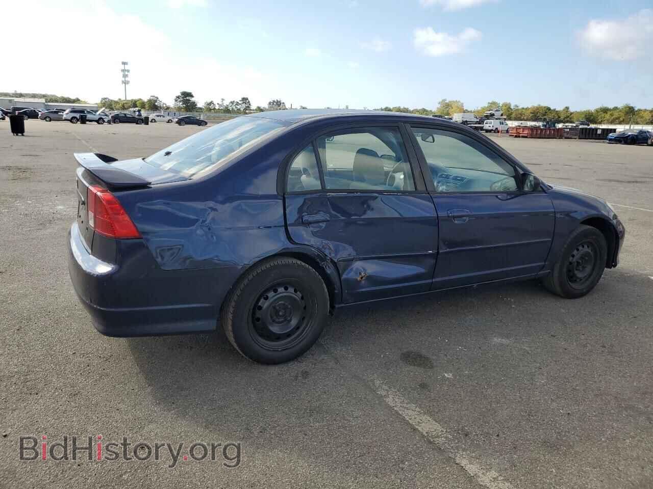 2005 HONDA CIVIC - VIN: 2HGES16535H605417 - Фото 3