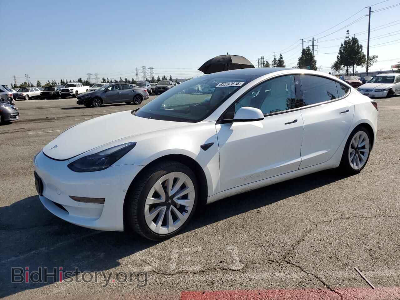 Photo 5YJ3E1EA3MF927832 - TESLA MODEL 3 2021
