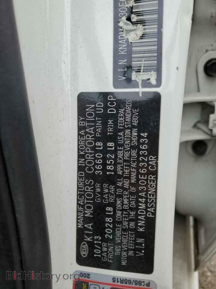 2014 KIA RIO - VIN: KNADM4A30E6323634 - Фото 12
