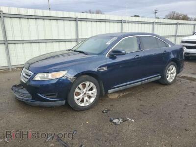 2011 Ford TAURUS Taurus SEL, blue — VIN 1FAHP2EW7BG126265, Copart
