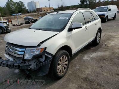 2008 Ford EDGE Edge SEL, white — VIN 2FMDK38C48BB40733, Copart