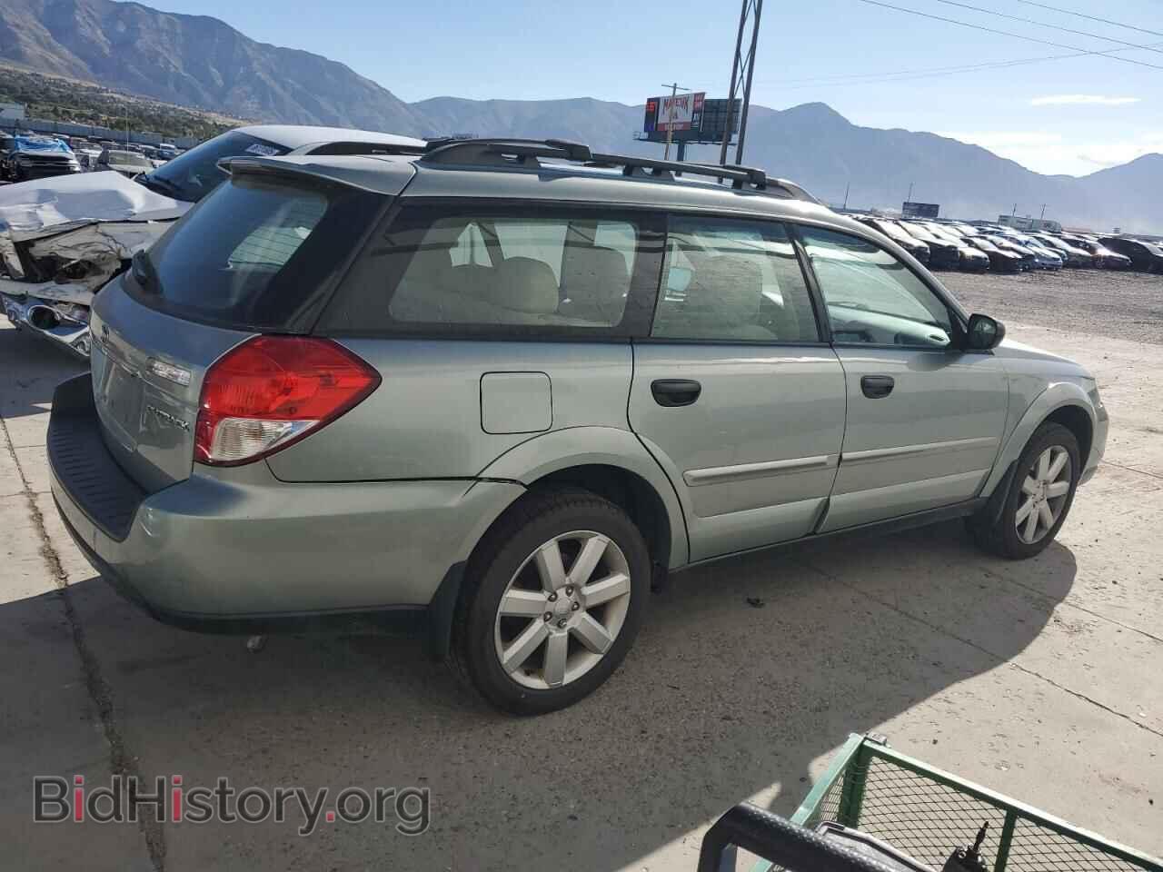 2009 SUBARU OUTBACK - VIN: 4S4BP61C296328204 - Фото 3