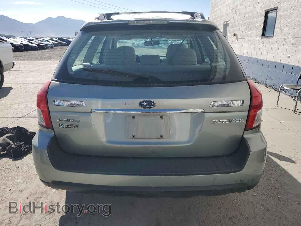 2009 SUBARU OUTBACK - VIN: 4S4BP61C296328204 - Фото 6