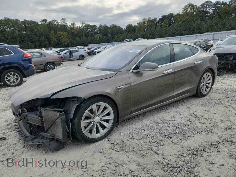 2016 Tesla MODEL S (VIN 5YJSA1E23GF149911) — photo 1 of 12, Copart, damage: front end