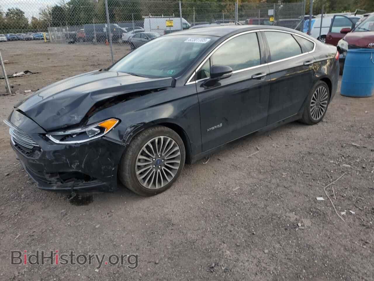 Photo 3FA6P0RU5JR181972 - FORD FUSION 2018